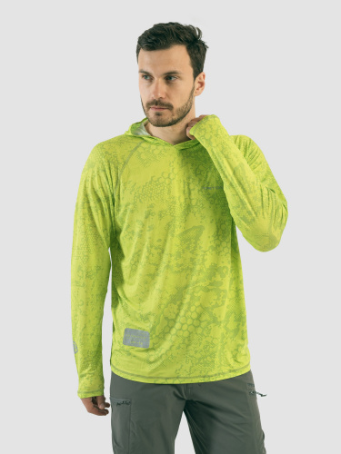 ДЖЕРСИ TRITONGEAR (INTERLOCK, LIME PRINT)