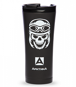Термос-кружка "Арктика" 410-500 череп