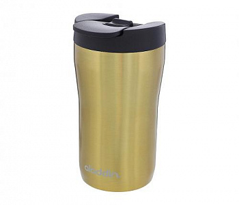 Кружка из нержавеющей стали ALADDIN Latte  0,25L (10-06632-006) золотая