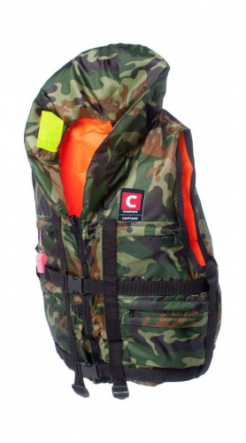Жилет спасательный (двусторонний) COMFORT CAPTAIN (Капитан) 80 кг