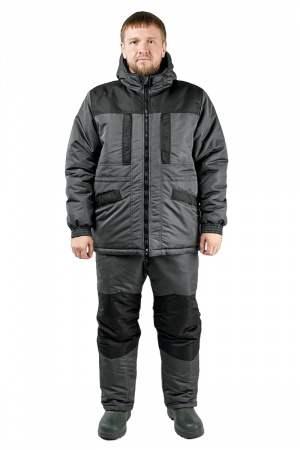 КОСТЮМ ЗИМНИЙ SEVER TASLAN (ПЭ) СЕРЫЙ