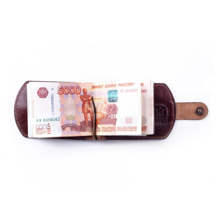Купюродержатель (Коричневый, Лось)