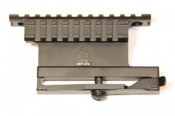 Кронштейн боковой UTG Picatinny на Тигр/Сайгу/Вепрь быстросъемный