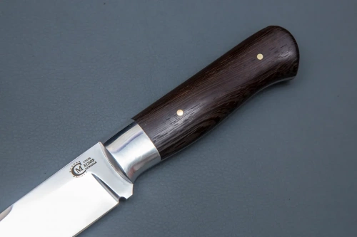 Нож Соболь, кован.ст. Х12МФ рукоять Elastron