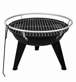 Гриль-камин дровяной с кочергой,   64 х  58 см