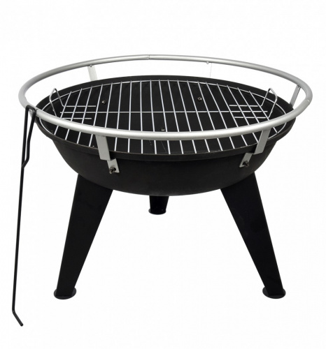 Гриль-камин дровяной с кочергой,   64 х  58 см