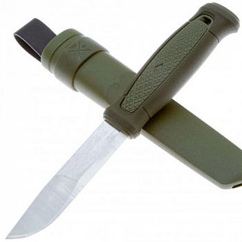 Нож Morakniv Kansbol, универсальный/охотничий, нержавеющая сталь, 109мм, чёрный/