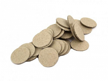 Прокладка картонная на пoрох, 12 к. (150 шт.) (Военохот)