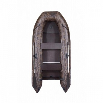 Лодка Пилот М-330 камуфлир./черная + дно