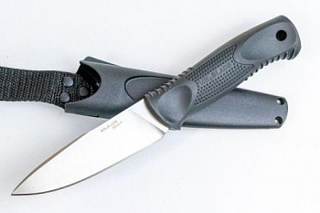 Нож "BAT" Stonewash, Black