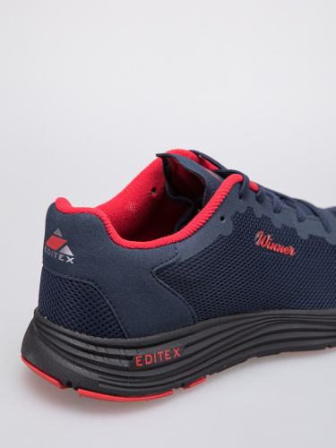 КРОССОВКИ EDITEX АРТ.7508-2 WINNER ЦВЕТ: СИНИЙ/КРАСНЫЙ