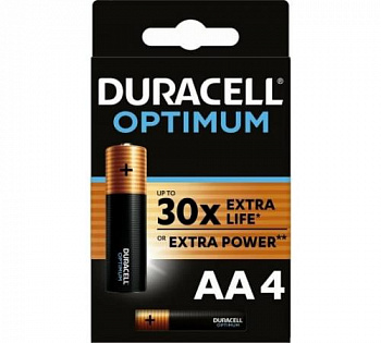 Батарейка LR 6 Duracell Optimum 6xBL