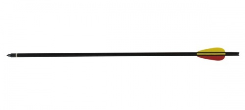 Стрела для арбалета, размер 2219, длина 20", алюминий, цвет черный