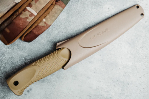 Нож "BAT-B" Black Stonewash, Olive