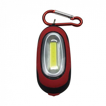 Фонарь-брелок "СИБИРСКИЙ СЛЕДОПЫТ-FLICKER", 1 COB, 2х2032/800/