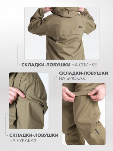 КОСТЮМ ПРОТИВОЭНЦЕФАЛИТНЫЙ ТАЕЖНЫЙ-ПРОФ (ОЛИВКОВЫЙ)