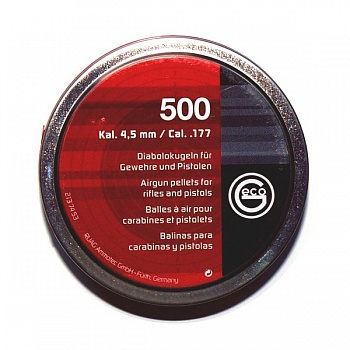 Пуля пневм. Geco Diabolo (плоские), 0.45г,кал.4.5мм (500шт)