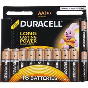 Батарейка LR 6 Duracell Basic 18xBL