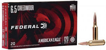 Патрон к.6,5 Creedmoor Federal 7,8гр American Eagle Open Tip Match 1уп/20шт