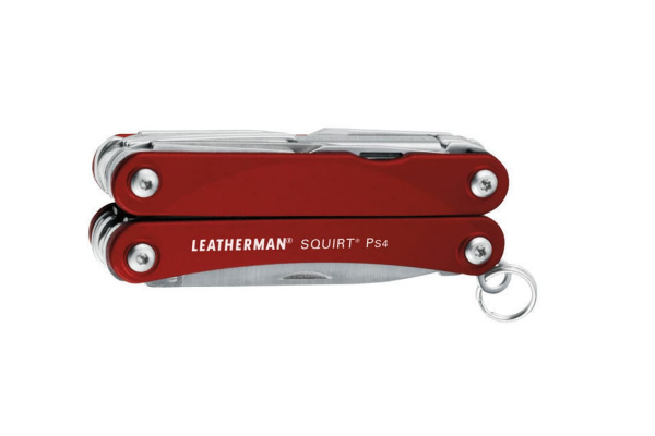Мультитул LEATHERMAN Squirt PS4 (831227) красный