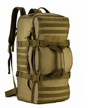 Сумка рюкзак 60 литров (хаки) HM29/2