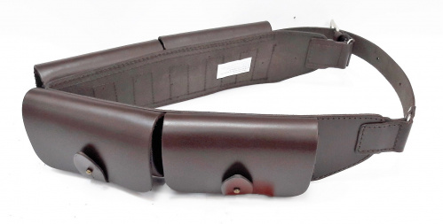 Патронташ К-12 закр на 24 патр кожа ПО-4