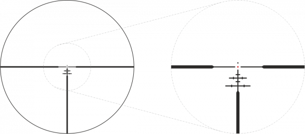 Прицел Jaeger 3-9x40 (метка Х02i)