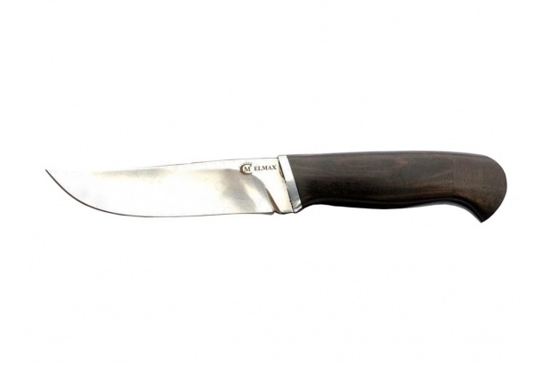 Нож Хищник,сталь ELMAX,литье,черное дерево