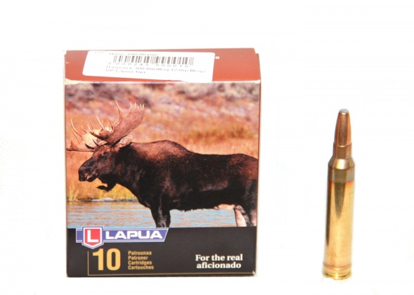 Патрон к.300WinMag 12,0гр Mega SP Lapua 1шт