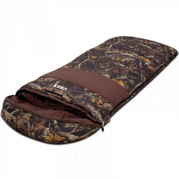 Спальный мешок четырехслойный с капюшоном "Уралец-6Супер" 80х225см бязь