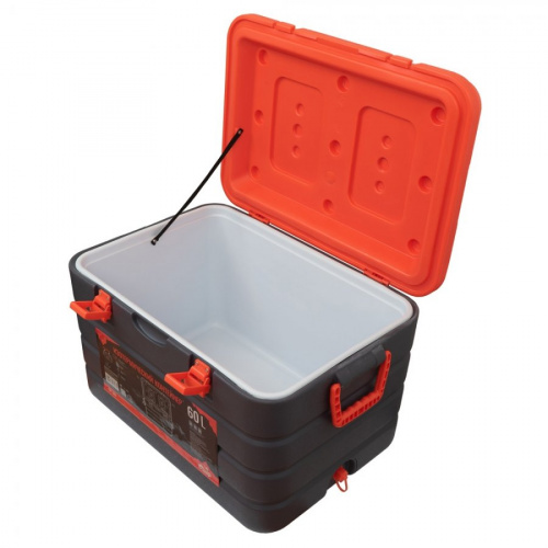 Контейнер изотермический 60л. Tramp (серый/оранжевый)