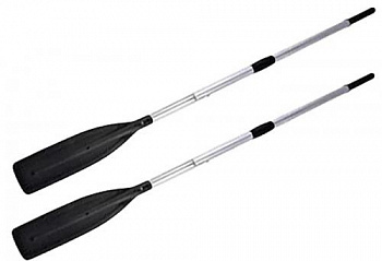 Весло алюмин. разборное с узкой лопастью d.32 1500*150мм (Три кита)