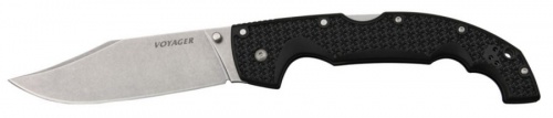 Нож складнойCS_29TXCC Voyager Clip Extra Large Plain Edge - сталь CTS BD1, рук Нож складнойCS_29TXCC Voyager Clip Extra Large Plain Edge - сталь CTS BD1, рук