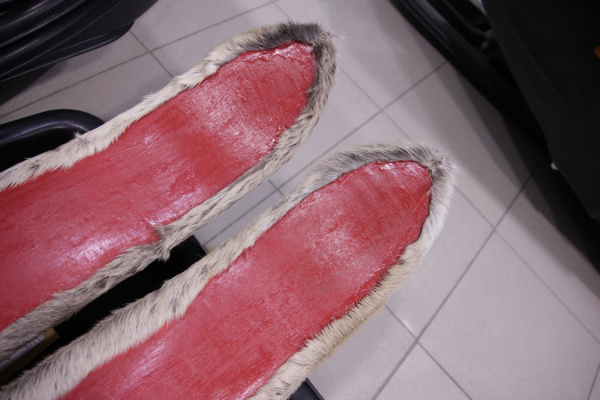 Лыжи с камусом 175см