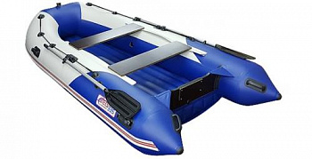 Лодка Хантер Stels 335 АЭРО №011580 синий/белый
