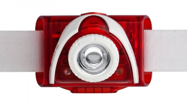 Фонарь Лед Лензер SEO5 (6006- RED)  к/уп