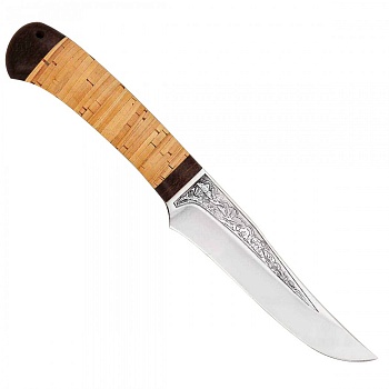 Нож разделочный "Восток" береста, 95х18