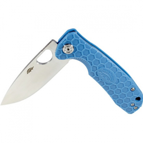 Нож Honey Badger Flipper S (HB1024) с голубой рукоятью