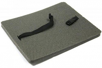 Сиденье-хобба 16мм с карабином дубл.мет.пл.