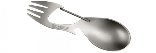 Набор K1140X Ration - карабин, вилка, ложка, материал сталь