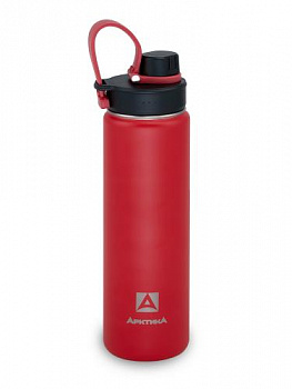 Термос "Арктика" 708-700S красный ( с доп пробкой  с питьевой системой)