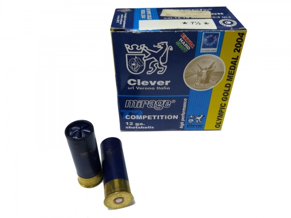 Патрон к.12х70 №7,5 Clever Competition 28gr 1уп/25шт