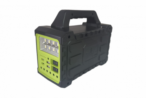 Мобильная сис. освещения CL-3609 (ак.станция с фонарём +4 доп.фонаря, радио)с 4 солн. панелями