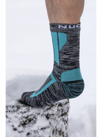 НОСКИ NUCEX СТАНДАРТНЫЕ НМ01 GREY/BLUE