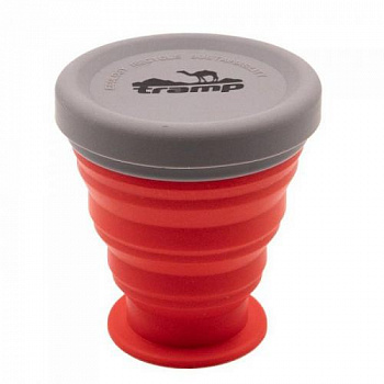 Стакан Tramp силиконовый 200мл. (терракотовый)