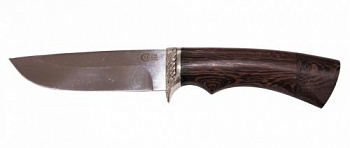 Нож Егерь , кован,ст 95х18,венге,литье