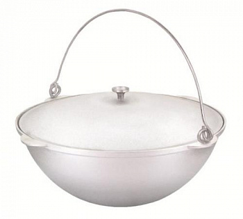 Котел походный 15л KUKMARA кп152 алюминий крышка металл