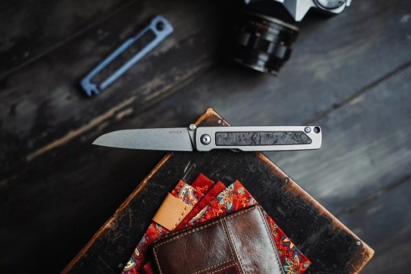 Нож складной Mr.Blade Style (N690 SW, Ti Grey)