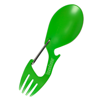 Карабин,k1140GRN - вилка, ложка (зелен.)