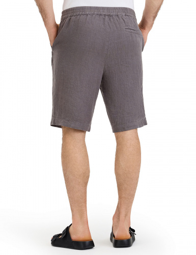 ШОРТЫ NORVEG LINEN МУЖСКИЕ CASUAL ЦВЕТ СЕРЫЙ,